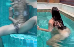 Juliana Mourão se Tocando na Água – Porno Olynfans