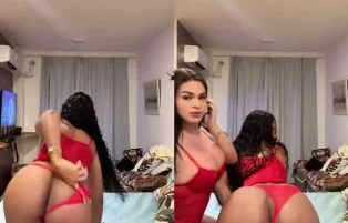 Luisa Lima Travesti Empinada Escancarando o Cuzinho – Onlyfans Trans