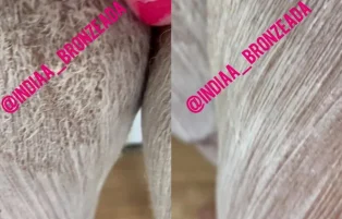 Pelinhos das Pernas de Índia Bronzeada Ganham Descoloração – XXX Onlyfans