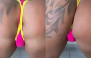 Sem Parar Nenhum Instante, a Rabuda Tatuada Rosaa_Mariaa01 Rebola Gostoso – Onlyfans Vazado