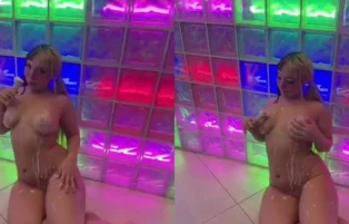 Completamente Pelada, Belle Belinha Passa Sorvete pelo Próprio Corpo – Porno Onlyfans