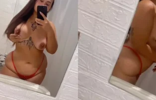 Na Frente do Próprio Espelho, a Gordinha Brix se Exibe sem Pressa – OnlyFans Grátis