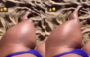 Na Praia, o Capô de Fusca de Amanda Santos Fica à Mostra – Onlyfans Pornô