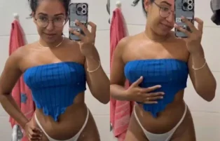 No Espelho, a Novinha Gostosa Amanda Santos Posa Sensual – Fapello Vazado