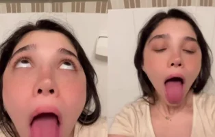 Querendo Leite, Ana Elisa Barbosa Fica com a Boca Bem Aberta – Only Fans Pornô